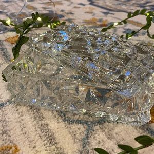 Rock cut tiffany and CO glass box